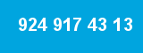 924 917 43 13 924 917 43 13